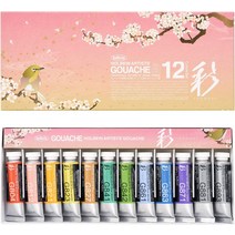 홀바인 과슈물감 사계절 일본구매대행, 겨울