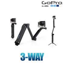고프로 [고프로] GO495/3-Way Grip ARM Tripod/삼각대/고프로전용셀카봉 액션캠, 단품, 상세 설명 참조