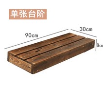 조립식 평상 들마루 diy 야외 옥상 방부목 데크 테이블 원목, 1㎡, 90x30x9cm 계단단일 소나무