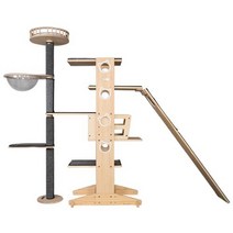 [럭시캣] 아론 5 캣타워 디럭스/캣타워/원목캣타워, 없음