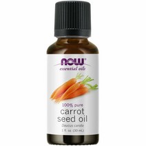 나우푸드 100% 퓨어 에센셜 캐롯 씨드 오일, 30ml, 1개