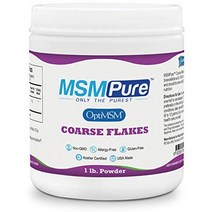 관절 연골 식이유황 kala health msmpure 거친 분말 플레이크 유기 황 결정 99.9 순수 증류 msm 보충제 미국산 1lb, 8.8온스(1팩), 무향