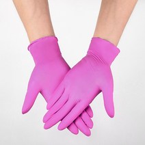 절연 장갑 다이아텍스 협착 방지 메가그립 자상 방지 방화 방검 반코팅 재전 손가락 내화학 방열 티그 공업용 고무 작업용 알곤 니트릴 핑크 100 개상자 식품 등급 방수 92, 핑크 100개, 사이즈 S