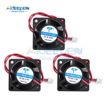 산업용 열풍기 공업용 전기 DC4020 5V 12V 24V 0.15A 0.20A 냉각 팬 무소음 DC 2 핀 4cm x, [01] DC4020 5V 0.20A