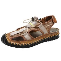 CITIKU캐주얼 신발 CITIKU남자가죽슬리퍼 남자 2022 패션 여름 신발 남자 샌들 탄성 밴드 비치 샌들 남자 야외 캐주얼 신발 큰 크기 223 남자로퍼신발 여름남자샌들