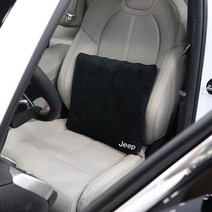 [벨루카샵] 지프 체로키 루비콘 레니게이드 레터링 실내 자수 등쿠션 사계절 무릎 담요 이불 캠핑 차박 글램핑 피크닉 침구류 자동차 악세사리 인테리어 용품 전용, 블랙_1p