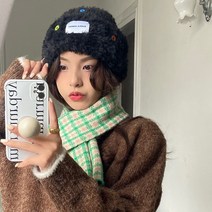 엘라나 겨울 벙거지모자 부드러운털 버킷햇