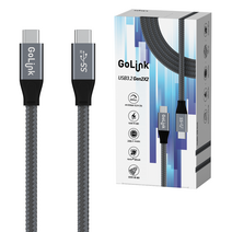고링크 USB3.2 Gen2x2 100W 고속 충전 전송 케이블, 1.5m