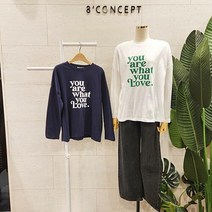 이랜드 [에잇컨셉]왓츄긴T 티셔츠 C23B1FTS0050 (2컬러)_부천점