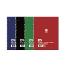 옥스포드 스프링노트 서브젝절취 B5 80매 좌철, 랜덤발송