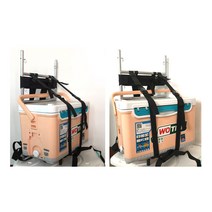 알루미늄지게 지게 농기구 등지게 등짐 프레임 야외 합금 접이식 초경량, 폴딩  소형, 단일사이즈, 폴딩 - 소형