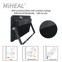 방폭등 LED 내압 산업용 110V/220V 산업 조명 10W 20W 30W 50W 100W 공장 작업장 차고 IP68 작업 램프 광산 투광, [05] 100W, [02] warm white - 220V