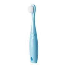 반려동물 MDB 포포 칫솔 12cm, 일자형 블루