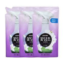 샤프란 꽃담초 자스민꽃 섬유 탈취제 리필, 320ml, 3개, 자스민꽃향