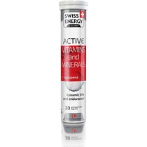 Swiss Energy 활성 비타민 미네랄 리코펜 철 아연 마그네슘 3팩 60정, 1 Pack (20 Tablets)