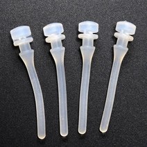 티테크 팬쿨러 진동방지 실리콘핀(화이트)/T-SP42W/고정핀 나사/팬의 진동과 소음(흔들림)을 방지/팬 흔들림 방지용