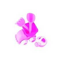 RR 미니트럭 모래놀이(핑크) 놀이감 어린이 종합교구