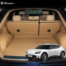 샤오토 트렁크매트 차박 매트 GV60, 블랙x블랙