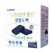 수제간식증정포켄스 뉴트리션트릿 자이언트팩 100P 3종 수제간식증정, 관절&뼈, 100개입