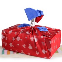 혼례포장단 은사꽃단 함보자기 130