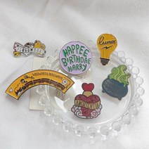 해리포터 팬을 위한 브로치 덕후 배지 12종