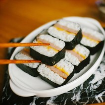 하나시아이 하와이안 스팸 무스비틀 사각김밥 만들기 소풍 김밥틀 2사이즈, 화이트L
