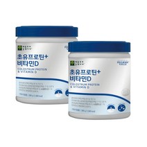 저분자단백질 초유 분말 효소 분해 발효 유청 단백질 프로틴 파우더 mbp 가루 완전단백질 발효 효소 다이제자임 동물성 식물성 균형단백질 콜로스트럼 PS, 390g*2통, 저분자초유단백질