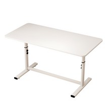 높이조절 서서일하는 스탠딩 책상 학교 회사 졸음방지, 화이트 60X100