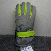 동호회 레이져 방한 강습 운동 스키캠프 혹한기 추천 등산용 아동 스키장갑 스키용품, 8-10세, 그+옐로