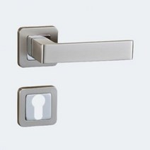 도무스 모티스락 모티스 도어락 M2711 NI 니켈 방문손잡이, 72x45mm, 1개
