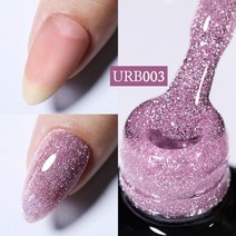 젤네일 디자인 겨울젤네일 네일아트 매니큐어 페디큐어 UR SUGAR-밀키 젤리 화이트 핑크 퀵 익스텐션 젤 셀, 한개옵션1, 30 Rubber Base Gel 03