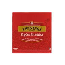 트와이닝 퓨어 블랙 티 잉글리시 브렉퍼스트, 2g, 200개입, 1개