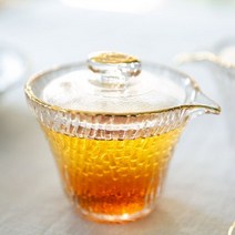 골드라인 유리 숙우 200ml 물병 다기 다관 찻잔 _ 2026053EA, 본상품선택