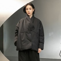 최신상 일본식 다크 야마모토 스타일 루즈 다운 재킷 코튼 패딩 의류 여성용 가을 겨울 숏 코트 디자인 센