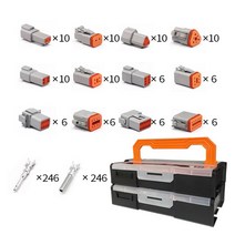 전선커넥터 케이블커넥터 와이어 시리즈 커넥터 도이치 타입 키트 밀봉 플러그, 10.Portable Kit - 5 Kits