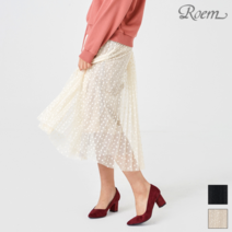 로엠 로엠 가을 샤 스커트_RMWH949R32