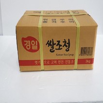 (맛나)쌀조청엿 3kg/경일 BOX (6), 1개