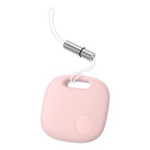 baseus t2 pro 무선 스마트 트래커 분실 방지 경보 추적기 키 파인더 지갑 파인더 앱 gps 기록 분실 방지 경보 애완 동물 추적기, 분홍색