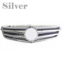 벤츠 다이아몬드그릴 세로그릴 자동차 앞 그릴 범퍼 메르세데스 벤츠 w204 classc c200 300 350 2008 2009 2010 2011 2012 2013 2014, 2-두 개의 지느러미