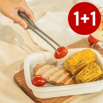 1+1 너랑 나랑 요리 뜨는 만능 고기 집게 다용도 스텐 주방 조리 핀셋, 1+1만능핀셋집게