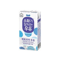 매일유업 소화가잘되는우유 락토프리오리지널 190ml x 24팩무배