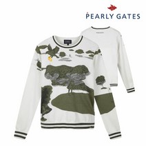 파리게이츠 골프 pearlygatesgolf여성 드로잉 니트 티셔츠 P52101SR159_KH, 001, KH