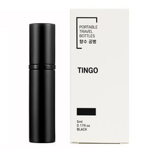 팅고 펌핑충전 향수공병 5ml, 블랙