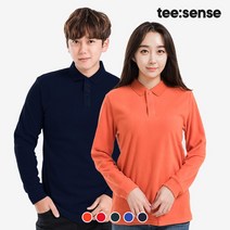 긴팔 후리스카라 티셔츠 남녀공용 S~3XL 가을 겨울 커플티 단체복 MT 유니폼