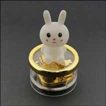 현hmhway_장식오르골 원형 선물용 토끼 뮤직박스 인테리어 도구♥myway, ♥myway생일 축가