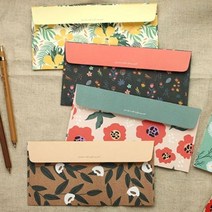 핑크풋 편지 봉투 용돈 기프트 카드 1매 랜덤 F, 상세페이지 참조, 상세페이지 참조