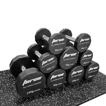 [동화스포츠] 포스12각 우레탄 아령 냄새안나는 CPU 덤벨, 50kg 1개, 1개