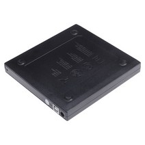 외장cd롬 외장odd 블루레이USB C 타입-C 외부 DVD 리더 CD 버너 드라이브 DVD-ROM ROM 광학 노트북 플레이, 01 Black