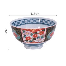 일본 그릇 창의적인 세라믹 식기 밥 주방 디너 릇, 4.파란