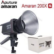 유튜브촬영장비 사진조명 홈스튜디오 Aputure Amaran 사진 스튜디오 전문 조명 램프 비디오 200X S